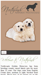 Mobile Screenshot of northwindsgoldenretrievers.com